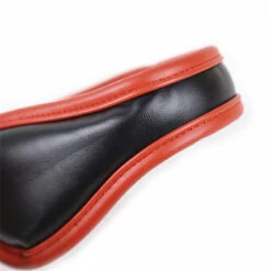 MAE-Toys Zwart/Rode Imitatielederen Blinddoek -Rimba Seksshop blindfold