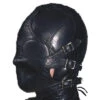 Immitation Leather Bondage Hood -Rimba Seksshop bondage hood