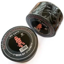 15 Meter Non Sticky Black Bondage Tape