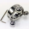 Roestvrij Stalen 3-Bullet Torture Ballstretcher Van MAE-Toys -Rimba Seksshop bullet ballstretcher 1
