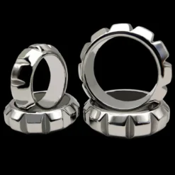 Roestvrijstalen Diamond Cockring 44 Mm -Rimba Seksshop diamond cockring 4 2