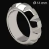 Roestvrijstalen Diamond Cockring 44 Mm