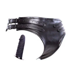 Dildoslip Met Anale Siliconen Dildo