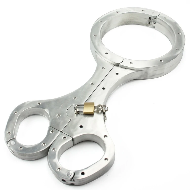 Large Metalen Hand & Nek Restraint 'The Fiddle' Van Master Series 11 Large Metalen Hand & Nek Restraint 'The Fiddle' Van Master Series - Afbeelding 9