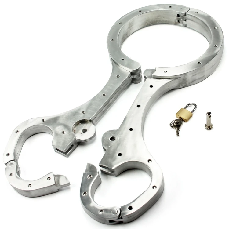 Large Metalen Hand & Nek Restraint 'The Fiddle' Van Master Series 10 Large Metalen Hand & Nek Restraint 'The Fiddle' Van Master Series - Afbeelding 8