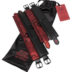 Sweet Anticipation Under Mattress Restraint Set By Fifty Shades Of Grey -Rimba Seksshop fifty shades of grey 05397910000 bed bondage set cuffs