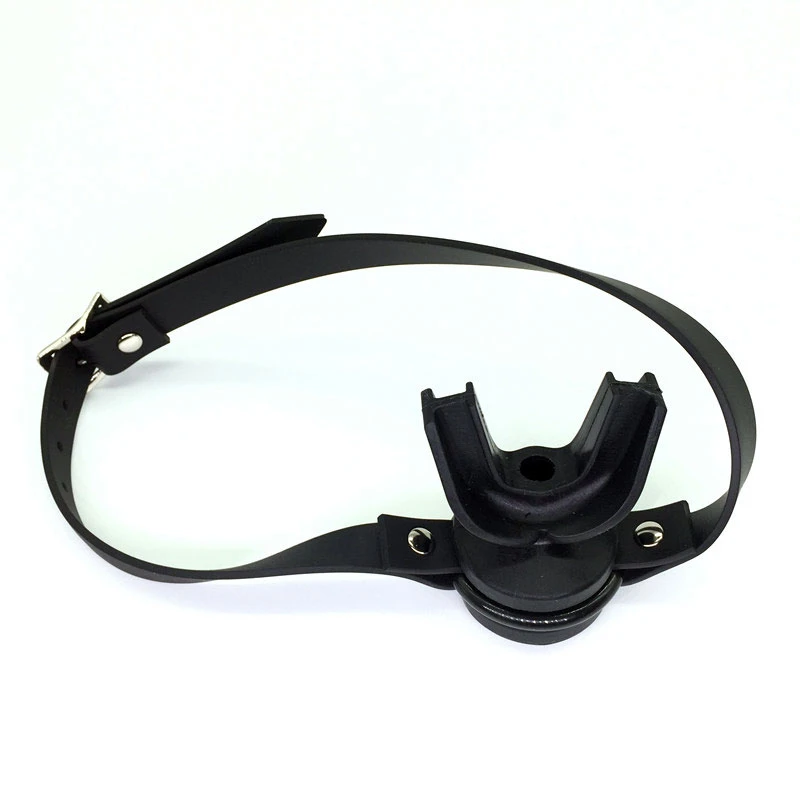 Oxballs Chomp Silicone Mouth Gag - Black 5 Oxballs Chomp Silicone Mouth Gag - Black - Afbeelding 3