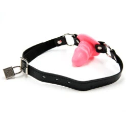 MAE-Toys Roze Siliconen Afsluitbare Penis Knevel -Rimba Seksshop gag 2