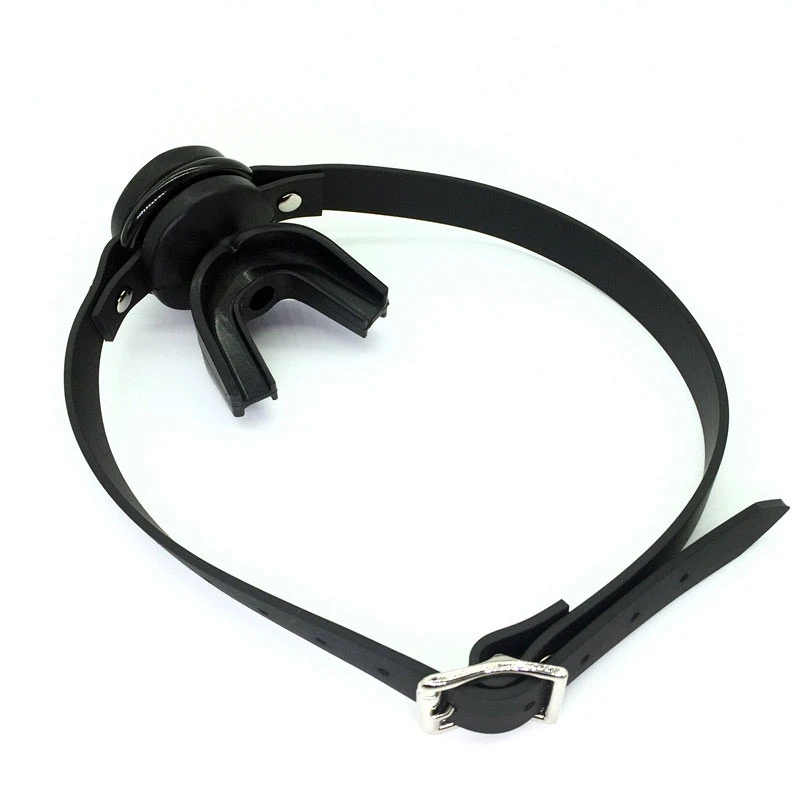 Oxballs Chomp Silicone Mouth Gag - Black 4 Oxballs Chomp Silicone Mouth Gag - Black - Afbeelding 2