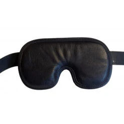 Lederen Gevoerd Oogmasker Van P.M. Body Leather