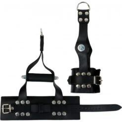 Lederen Suspension Polsboeien Van P.M. Body Leather