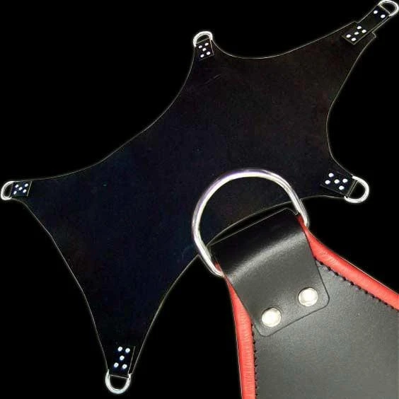 5-punts Lederen Sling Van HG-Leather Creations 4 5-punts Lederen Sling Van HG-Leather Creations - Afbeelding 2