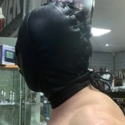 Klassiek Lederen SM Masker Van HG-Leather -Rimba Seksshop hg leather masker