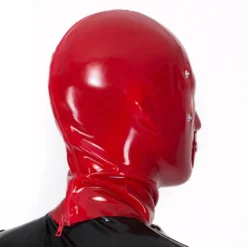 Latex Anatomisch Systeem Masker Van Latexa -Rimba Seksshop la 3180red 03