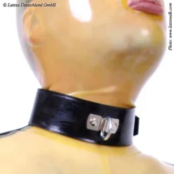 Latex Heren Collar Met D-ring Van Latexa -Rimba Seksshop la 3188 01
