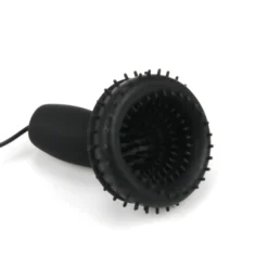 10 Speed Siliconen Penis Head Teaser Zwart -Rimba Seksshop mae af237blk 03