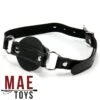 MAE-Toys Zwart Siliconen Afsluitbare Penis Knevel -Rimba Seksshop mae sm 008blk mae toys black silicone lockable penis gag 27913 1