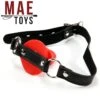 MAE-Toys Rood Siliconen Afsluitbare Penis Knevel -Rimba Seksshop mae sm 008red mae toys red silicone lockable penis gag 27917