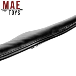 MAE-Toys Zwart Imitatie Lederen Anatomisch Gevormde Collar -Rimba Seksshop mae sm 011 mae toys black pu leather padded collar with leash 28058