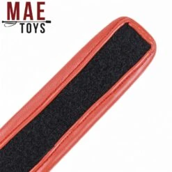 MAE-Toys Zwart/Rode Imitatielederen Blinddoek -Rimba Seksshop mae sm 012blk red mae toys padded black red leatherlook blindfold 28086