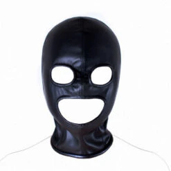 Imitatielederen Bondage Masker Van MAE-Toys