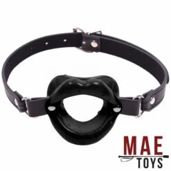 Rubber Lips Open Mond Knevel (Zwart) Van MAE-Toys 8 Rubber Lips Open Mond Knevel (Zwart) Van MAE-Toys -Rimba Seksshop mae sm 136b rubber black lips open mouth gag by mae toys 25969