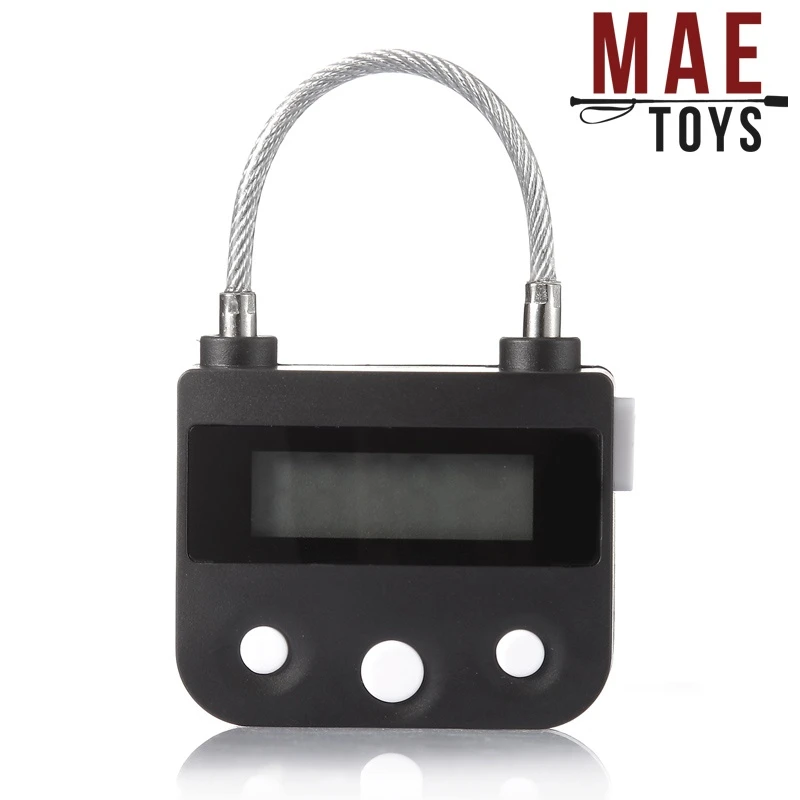 MAE-Toys Oplaadbare BDSM Timer Slot Voor Opsluiting En (self)bondage 7 MAE-Toys Oplaadbare BDSM Timer Slot Voor Opsluiting En (self)bondage - Afbeelding 5