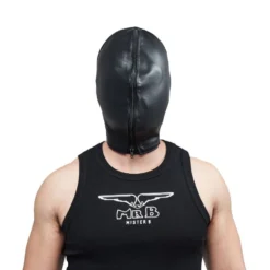 Mister B Leather Double Faced Hood -Rimba Seksshop misterB double leather hood 1