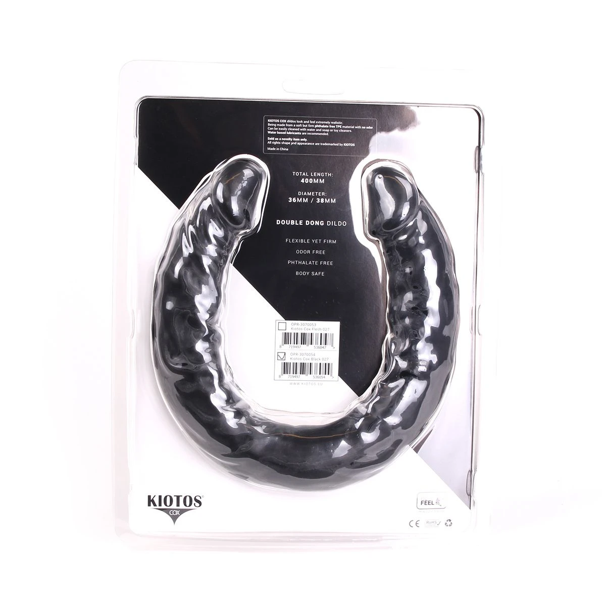 Dubbel Dildo Black 027 Van Kiotos COX 8 Dubbel Dildo Black 027 Van Kiotos COX - Afbeelding 6