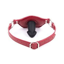 Big Lips Siliconen Dildo Gag Red -Rimba Seksshop opr 321093 03