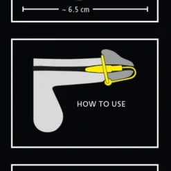 Penisplug Met Siliconen Eikelring Van You2Toys -Rimba Seksshop or 05177040000 glans ring and dilator 27604