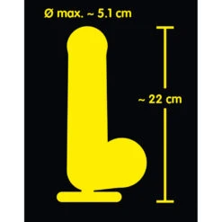 Realistische Dildo - 22cm Van Realistixxx -Rimba Seksshop or 05242120000 06