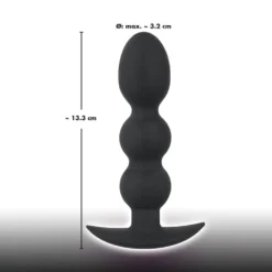 Black Velvets 'Heavy Beads' Anaal Plug -Rimba Seksshop or 0533025 06