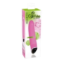 Happy Siliconen Vibrator In Roze Van Sweet Smile -Rimba Seksshop or 05715550000 smile happy vibrator pink 27852