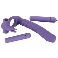 Strap-on Dildo Met Vibrerende Penisring 'Double Delight' Van You2Toys 18 Strap-on Dildo Met Vibrerende Penisring 'Double Delight' Van You2Toys -Rimba Seksshop or 05834480000 strap on dildo with vibrating cock ring double delight 28100