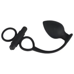 Vibrerende Ringen & Plug Van Black Velvets