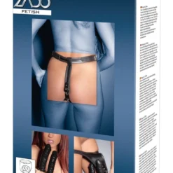 Lederen Dildo G-string Van ZADO Leather Creations -Rimba Seksshop or 2000512 leather dildo g string with 2 dildos inside 27963