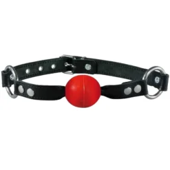 40 Mm Ball Gag Met Lederen Riem Van SaXos 9 40 Mm Ball Gag Met Lederen Riem Van SaXos -Rimba Seksshop os 0120 standard sized pvc ball gag with leather strap 14815 1