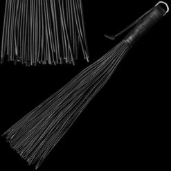 Zwarte 72 Latex Striemen Zweep Van Saxos