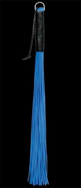 Blauwe 48 Latex Striemen Zweep Van Saxos 5 Blauwe 48 Latex Striemen Zweep Van Saxos - Afbeelding 3