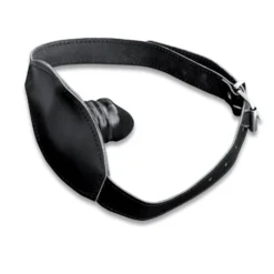 Leather Mouth Gag With Latex Penis By SaXos