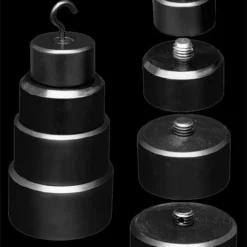 1000 Gram BDSM Pyramidegewichten Set Van Saxos