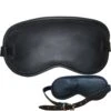 Zacht Gepolsterde Lederen Blinddoek Van Saxos -Rimba Seksshop os 0345 padded leather blindfold 16541
