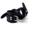Saxos Lederen Luxe Handboeien Os-mi032 -Rimba Seksshop os 0363 2 saxos leather deluxe wristcuffs 20738