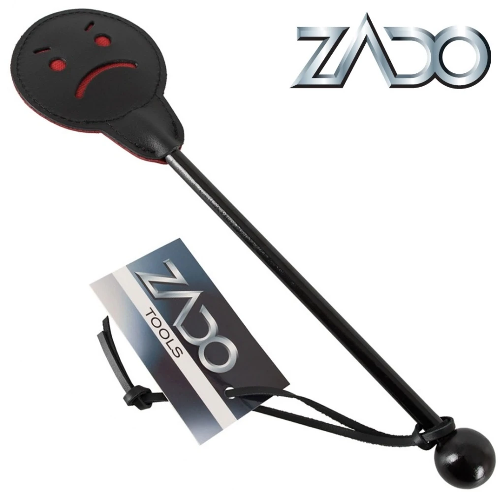 Lederen Stemming Paddle Met Houten Handgreep Van Saxos 3 Lederen Stemming Paddle Met Houten Handgreep Van Saxos