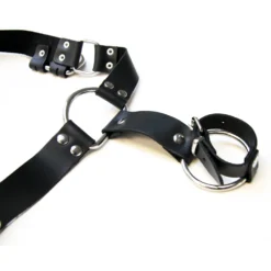 Saxos Lederen Cock Strap Harnas Os-mi081 -Rimba Seksshop os mi081 saxos leather cock strap harness 22358