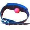 Soft Lederen Mondknevel Met Verwijderbare Siliconen Bal Van Saxos -Rimba Seksshop os mi14 soft leather gag with detachable silicon ball 16508