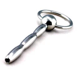 Stainless Steel Cum-Thru Penis Plug Ø8mm