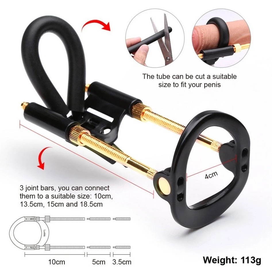 Size Matters Deluxe Penile Aide Pro - Penis Enlarger 4 Size Matters Deluxe Penile Aide Pro - Penis Enlarger - Afbeelding 2