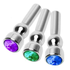 Stainless Steel Jewel Penis Head Plug By MAE-Toys -Rimba Seksshop penis jewel pluggen